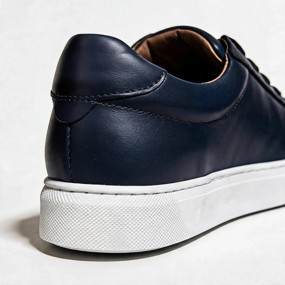 OR512 Sneakers Homme – Cuir Bleu Marine