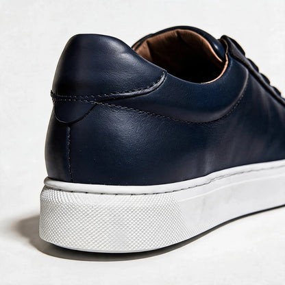 OR512 Sneakers Homme – Cuir Bleu Marine