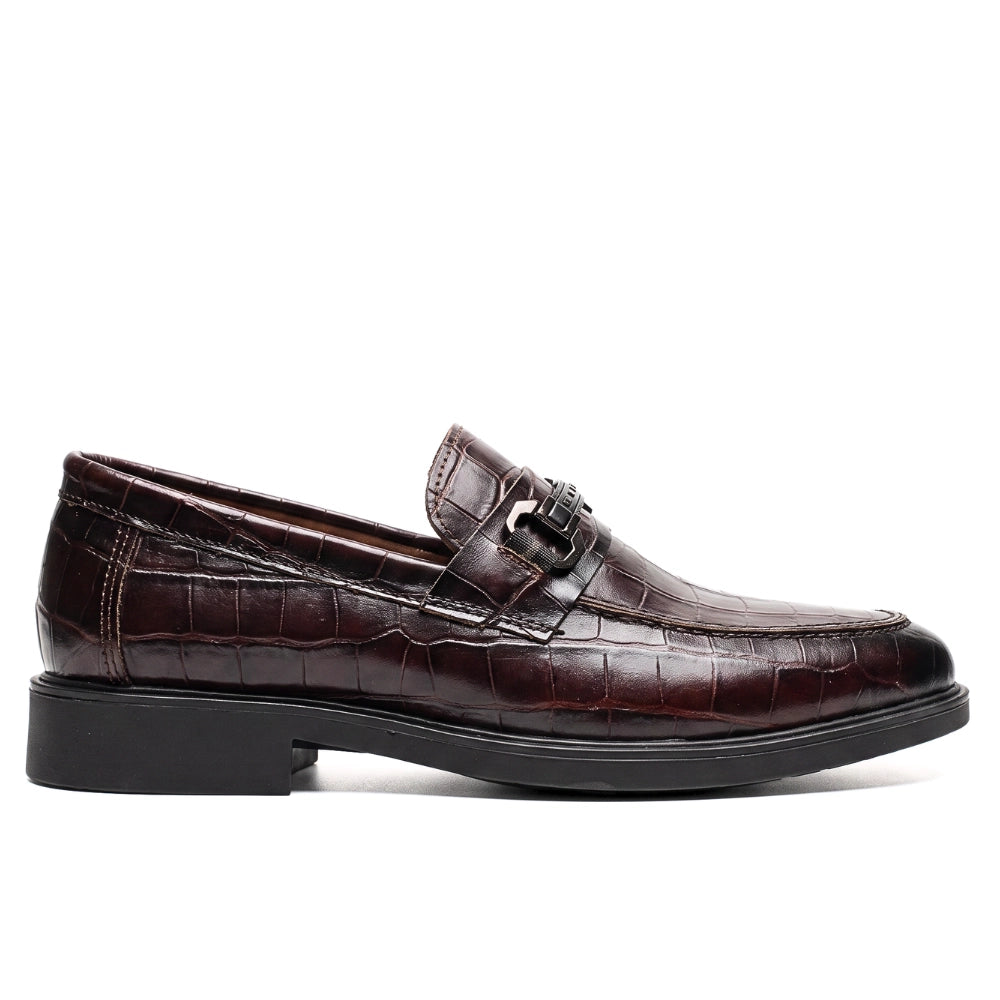 OR85 Bit Loafer Homme - Cuir Marron