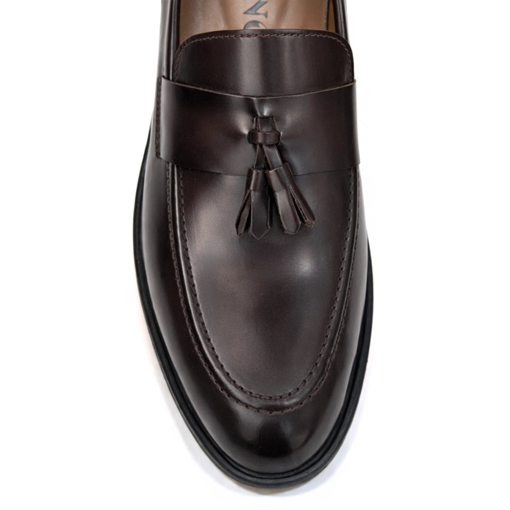 OR75 Tassel Loafers Homme – Cuir Marron