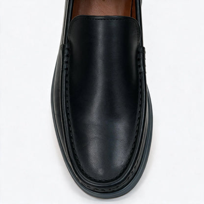 OR106 Mocassins Homme - Cuir Noir