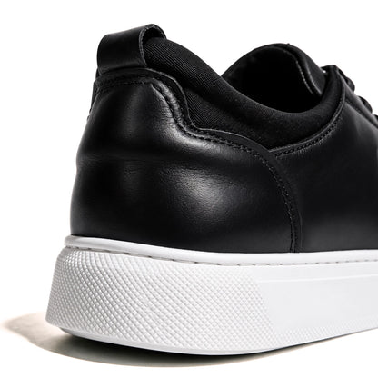 OR53 Sneakers Urbaines Homme- Cuir Noir