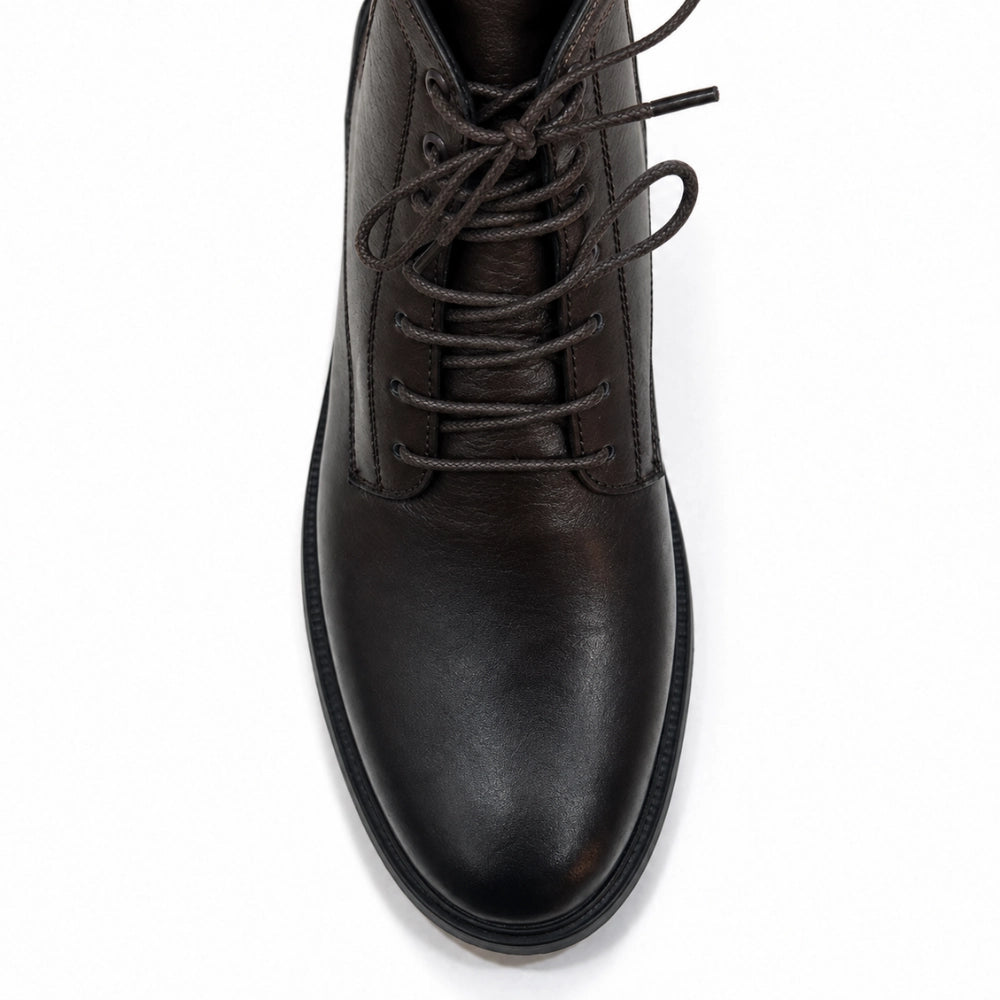 OR119 Bottines Lacées Homme - Cuir Marron