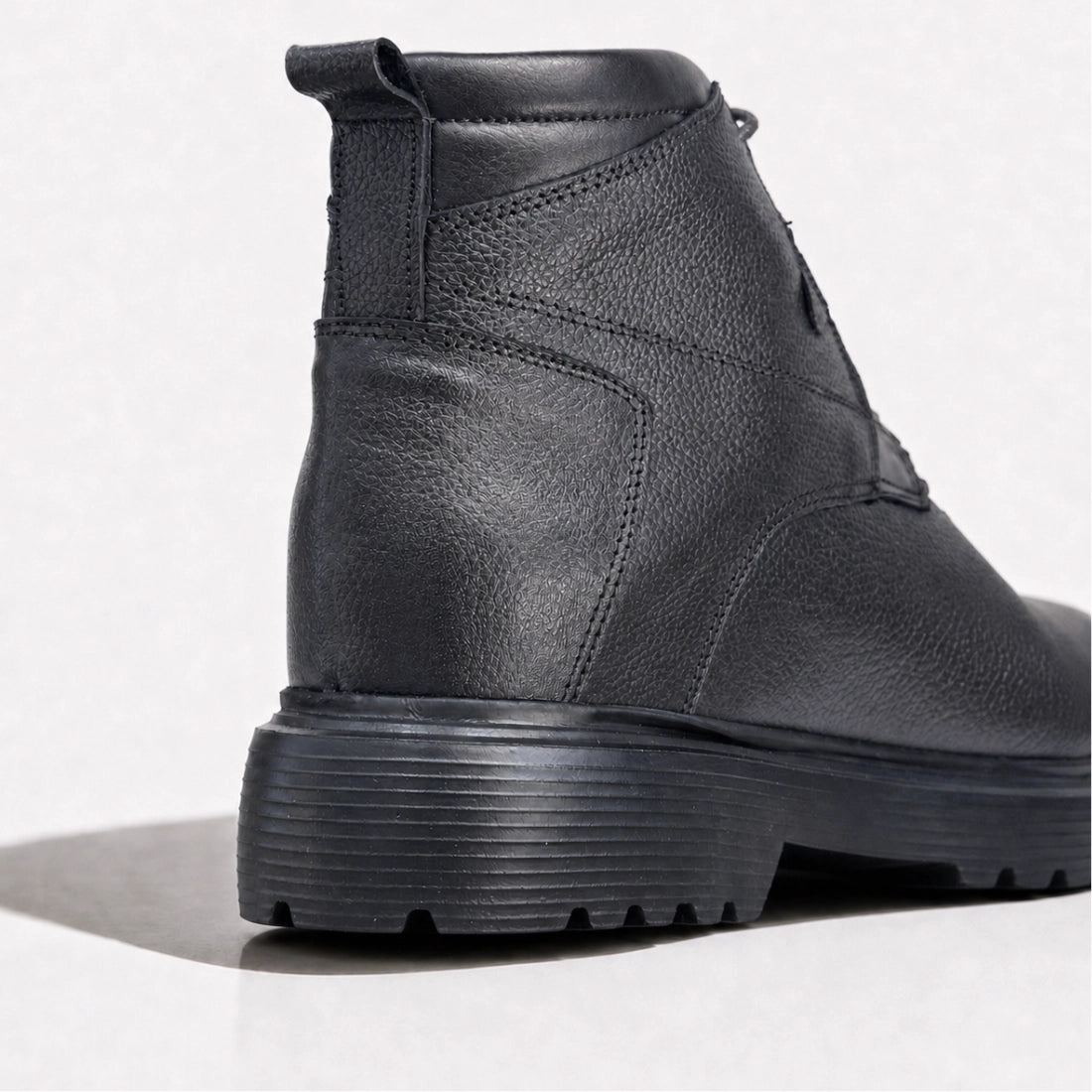 OR91 Boot Crantée Homme - Cuir Noir