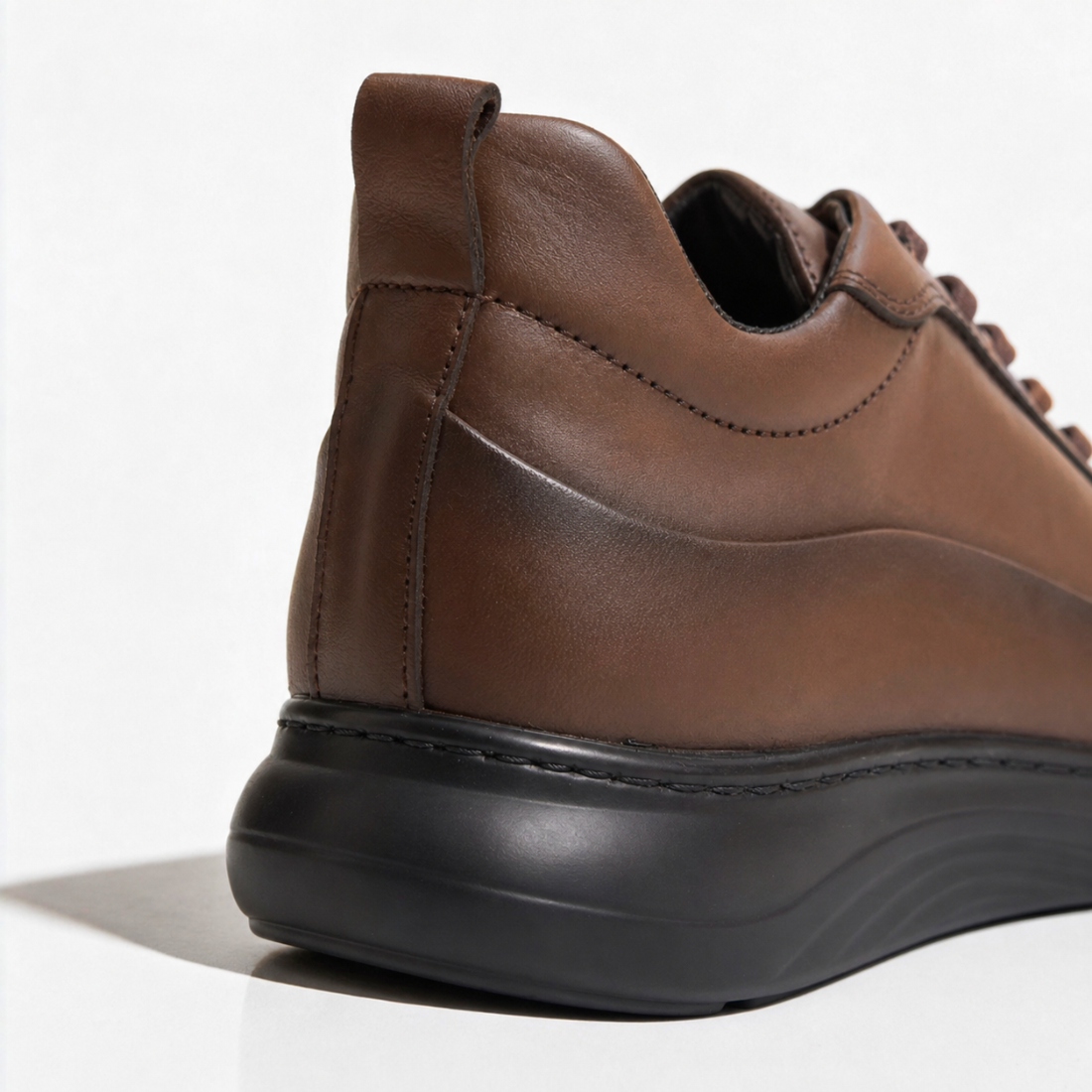 OR302 Mini Boots Homme - Cuir Marron