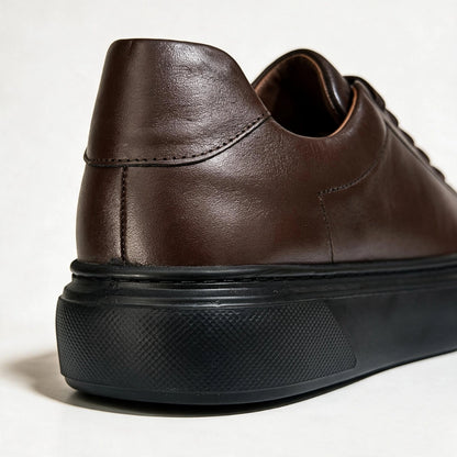 OR311 Sneakers Épurées Homme – Cuir Marron