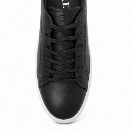 OR448 Sneakers Élégantes Homme - Cuir Noir