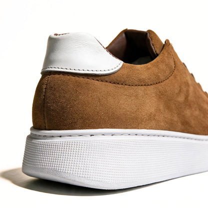 OR57 Sneakers Homme en Daim Marron
