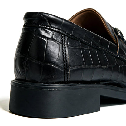 OR85 Bit Loafer Homme - Cuir Noir