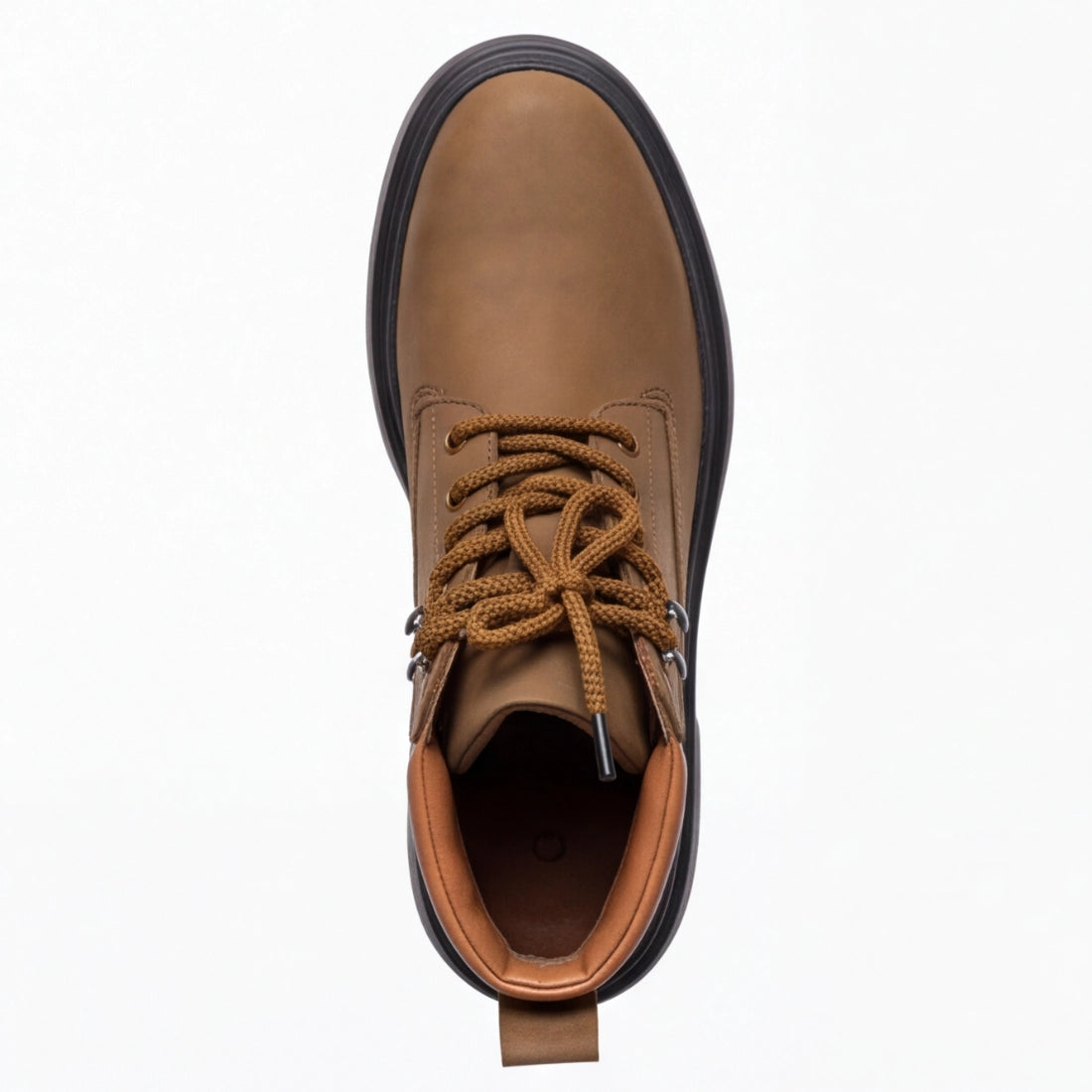 OR040 Bottines Randonnée Homme - Cuir Marron