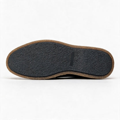 OR16 : Derby Mocassin En Cuir Noir