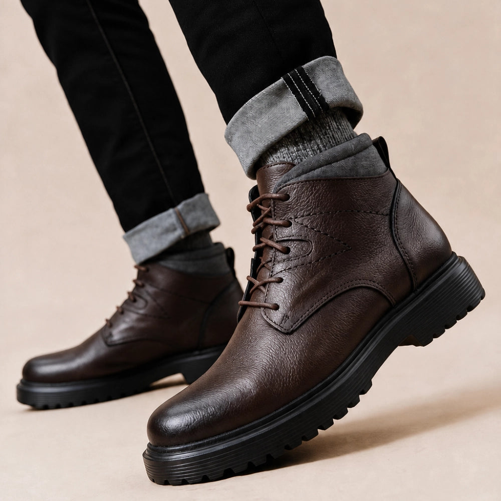 OR117 Desert Boots Homme - Cuir Marron