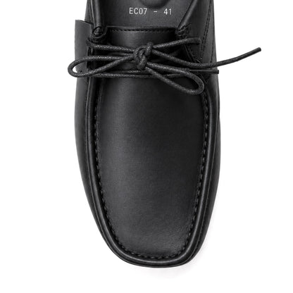 OR600 Chaussure Lacés en Cuir Noir