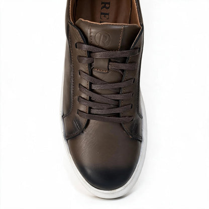 OR512 Sneakers Homme – Cuir Marron
