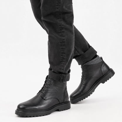 OR117 Desert Boots Homme - Cuir Noir