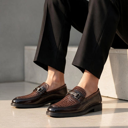 OR911 Loafers Homme – Cuir Marron Glacé