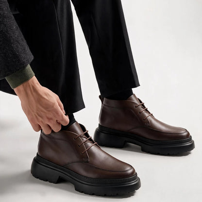 OR77 Bottines Chukka Homme - Cuir Marron