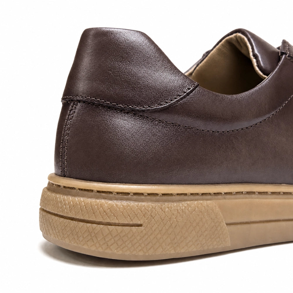 OR033 Baskets de Ville Homme - Cuir Marron