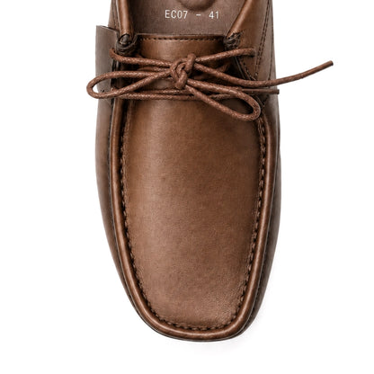 OR600 Chaussure Lacés en Cuir Tabac