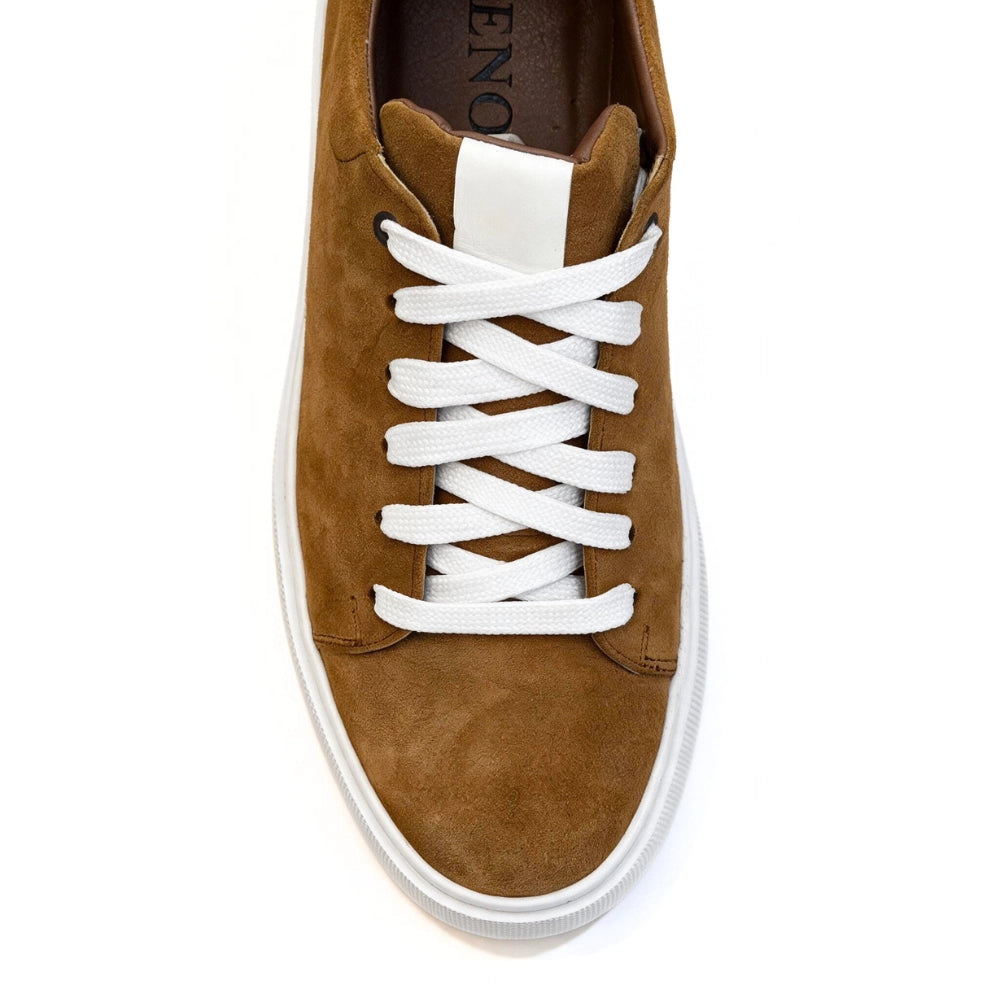 OR57 Sneakers Homme en Daim Marron
