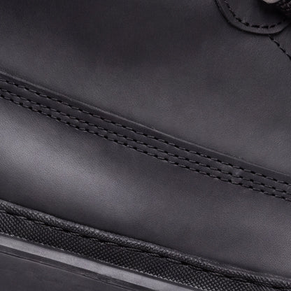 OR040 Bottines Randonnée Homme - Cuir Noir