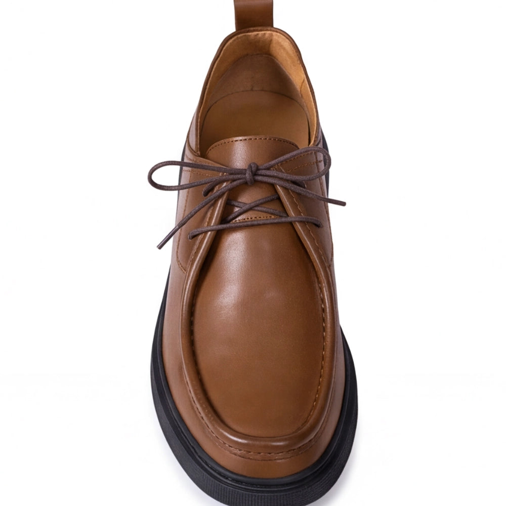 OR84 Derby Casual ORENO Homme - Cuir Tabac