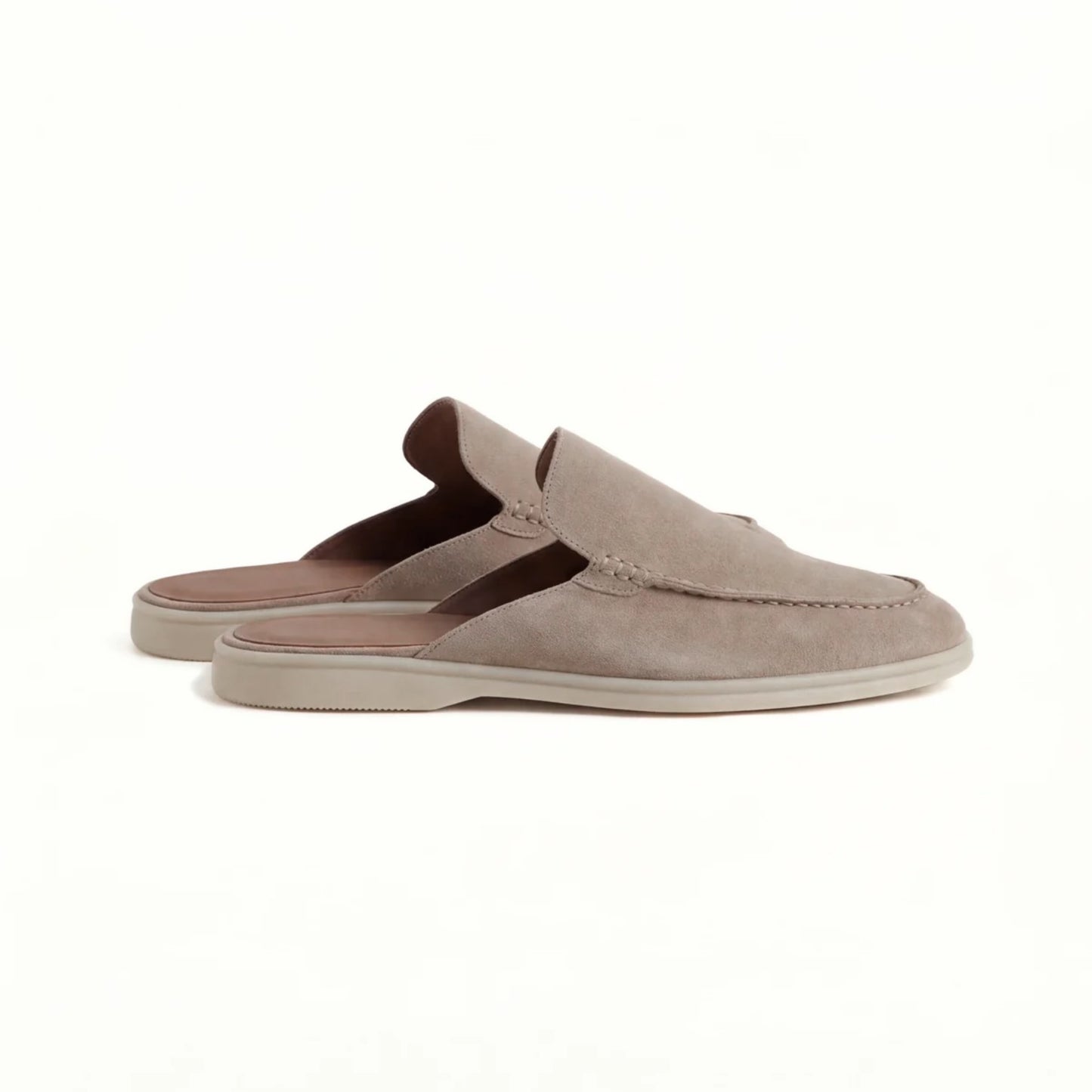 Yacht Mule Daim beige