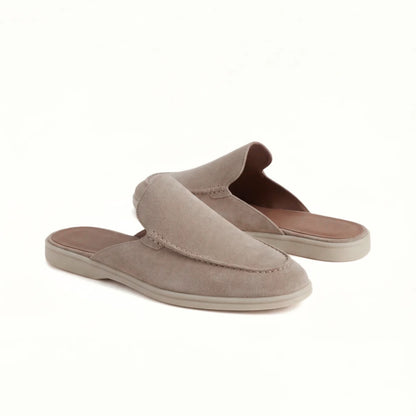 Yacht Mule Daim beige