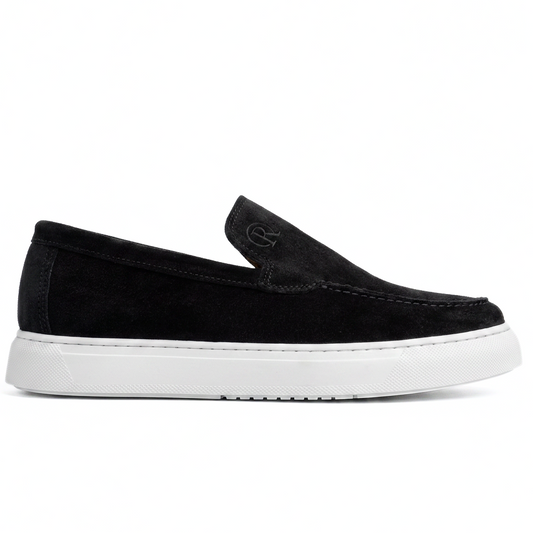 Valerio : Mocassins Homme - Noir