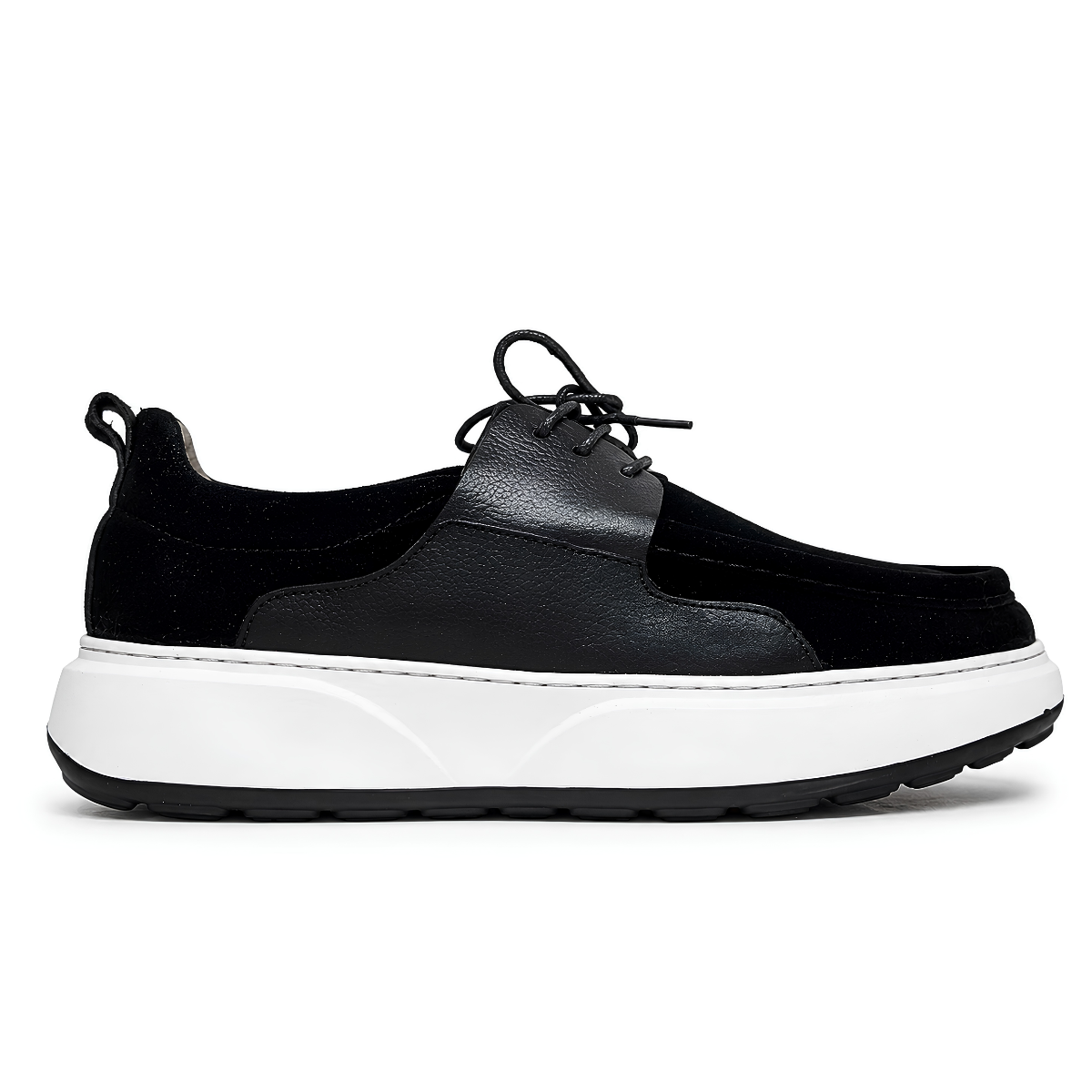 Valméro: Sneakers à Bout Mocassin Homme en  Cuir