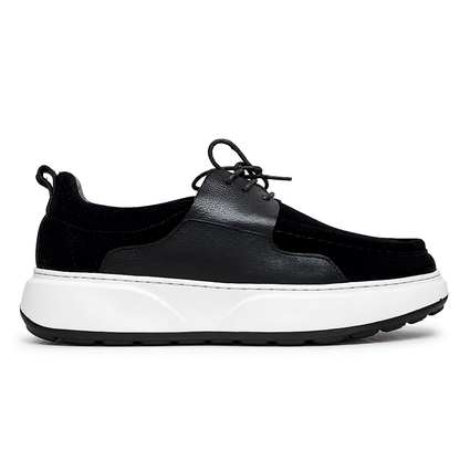 Valméro: Sneakers à Bout Mocassin Homme en  Cuir