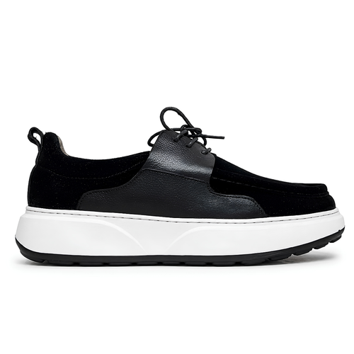 Valméro: Sneakers à Bout Mocassin Homme en  Cuir