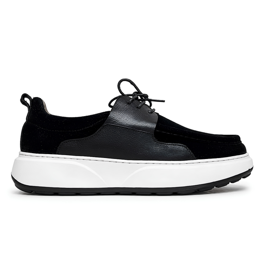 Valméro: Sneakers à Bout Mocassin Homme en  Cuir