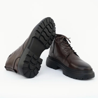 Bottine ORENO en Cuir Marron