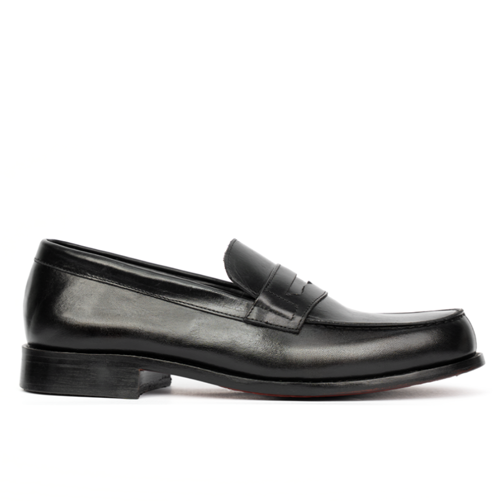 OR Loafer : Mocassins Homme en cuir Noir