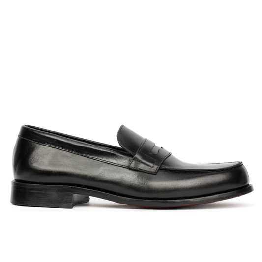OR Loafer : Mocassins Homme en cuir Noir