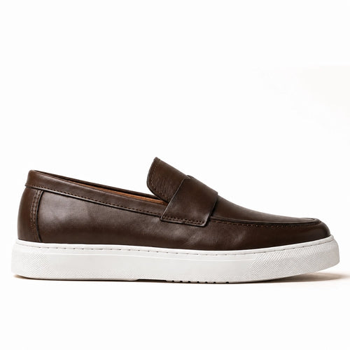 OR107 Mocassin En Cuir Marron
