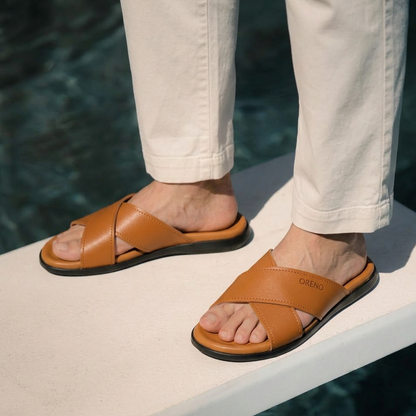 OR26 :SANDALES Montclair en Cuir