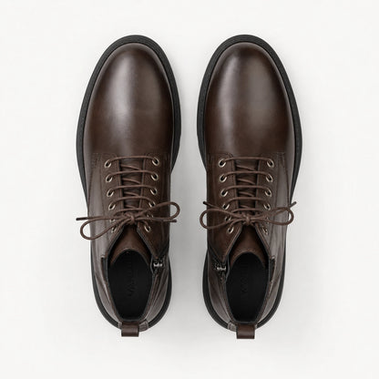 OR76 Bottine ORENO en Cuir Marron