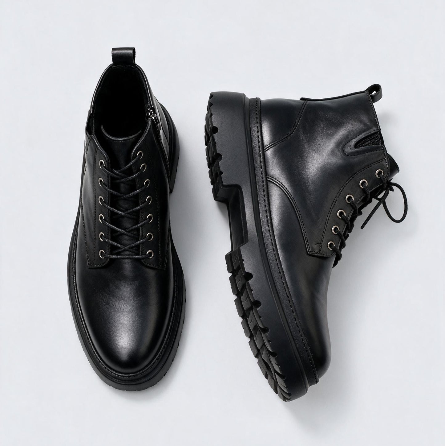Bottine ORENO en Cuir Noir