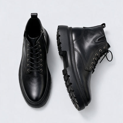Bottine ORENO en Cuir Noir
