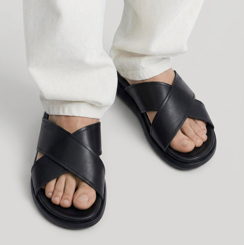 OR26 :SANDALES Montclair en Cuir
