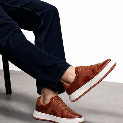 OR19: Seranova Sneakers Homme en cuir