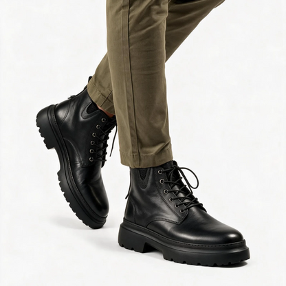 Bottine ORENO en Cuir Noir