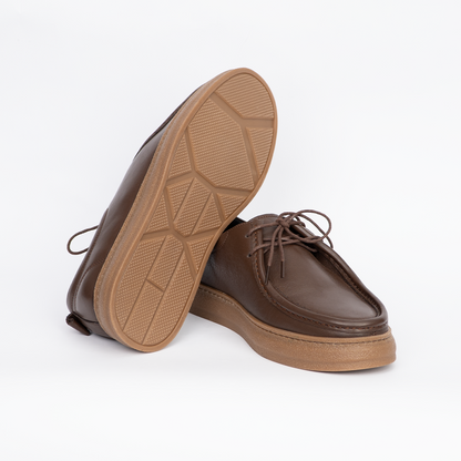 OR15 : Derby Mocassin en Cuir
